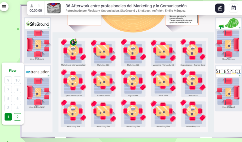 14 Octubre 2020: 36º Afterwork online entre profesionales del marketing y la comunicación Captura de pantalla 2020 10 07 a las 9